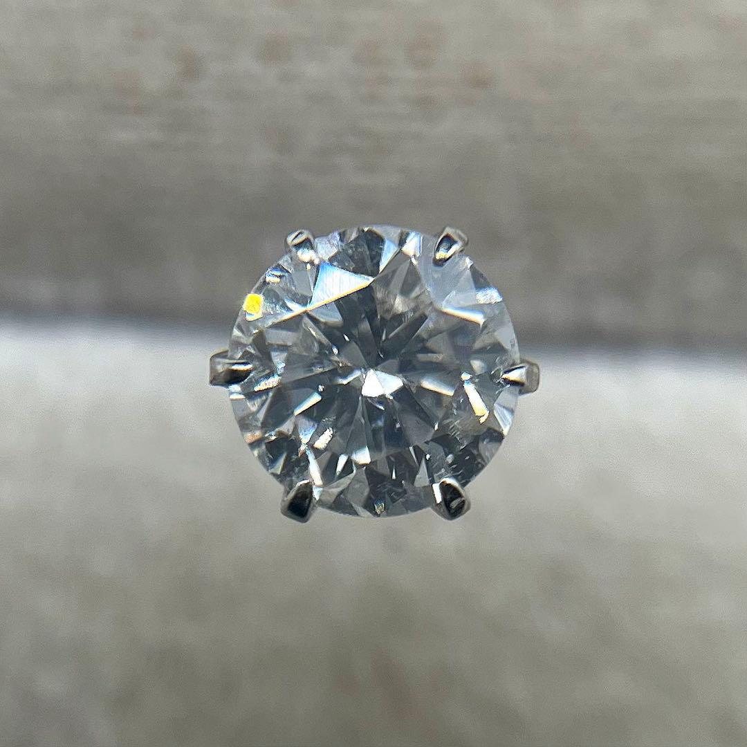 専用JJ256★高級 ダイヤモンド0.4ctプラチナ 片耳ピアスCGLソ付