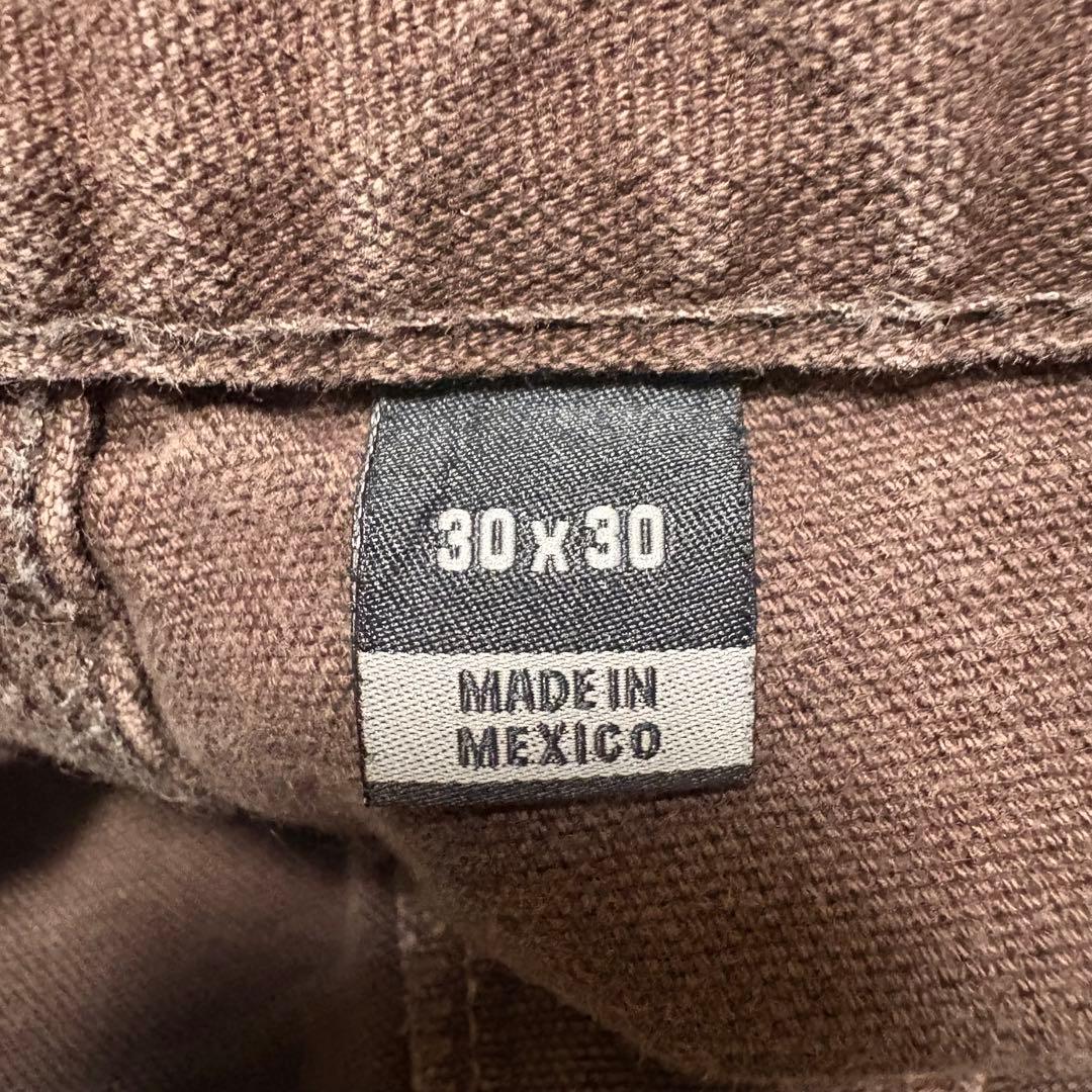 carhartt メキシコ製　ダブルニー　ダックパンツ　デニム　30×30