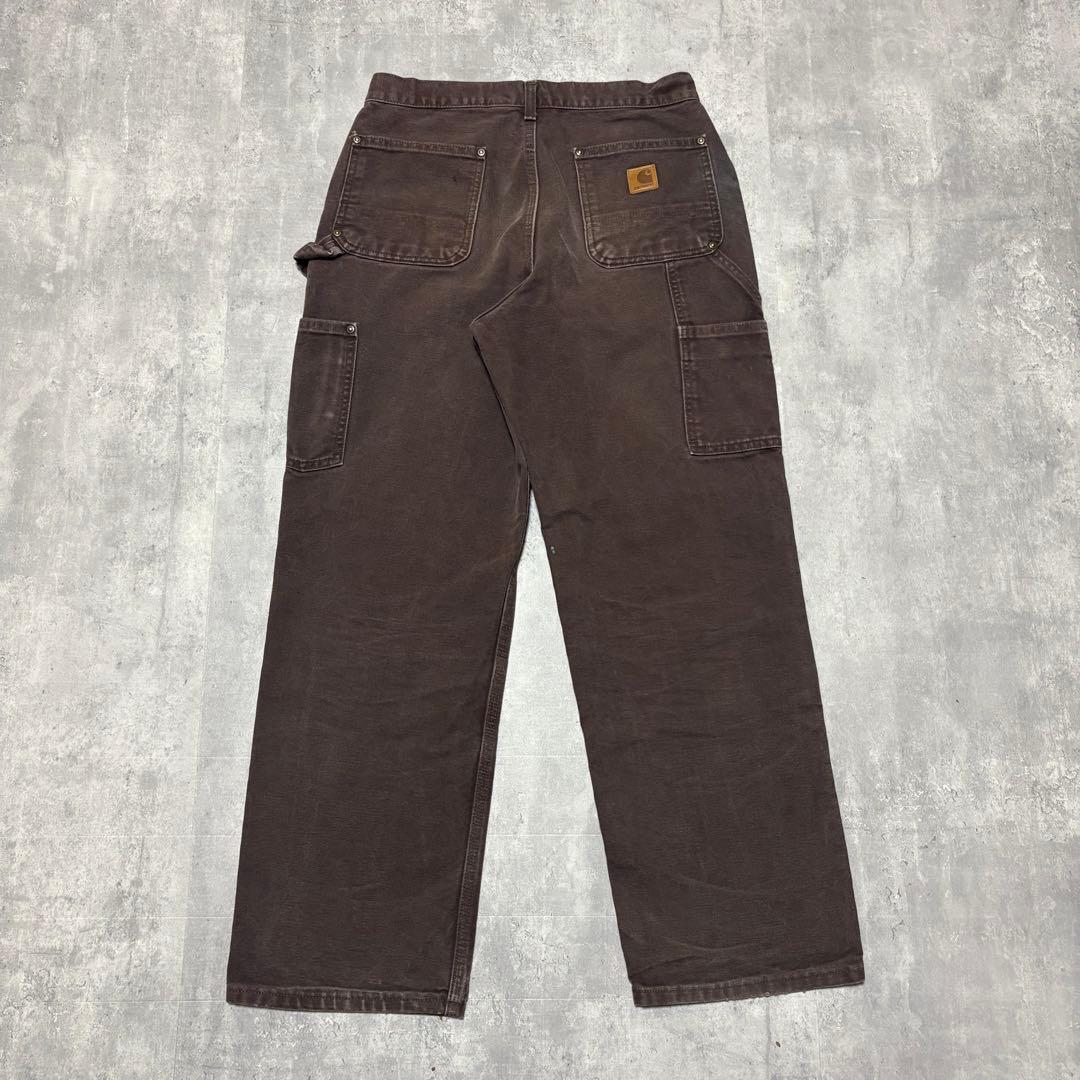 carhartt メキシコ製　ダブルニー　ダックパンツ　デニム　30×30