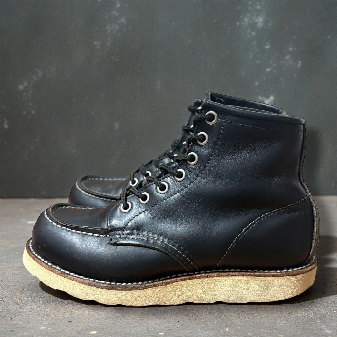 【90’s刺繍羽根タグ】レッドウイング　アイリッシュセッター　ブラッククローム