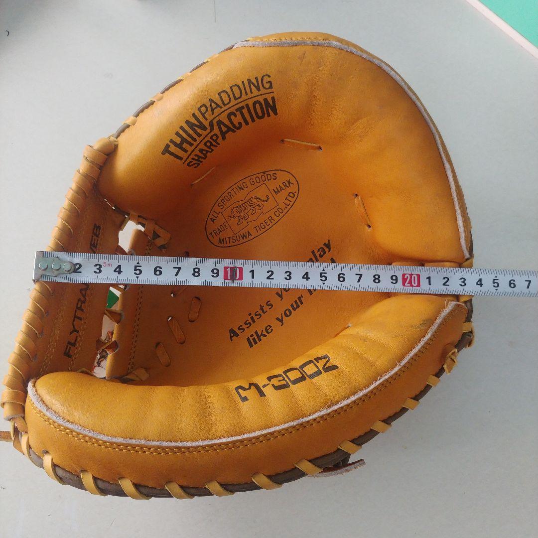希少 美津和 Tiger 軟式グローブ M-3002 未使用 ヴィンテージ