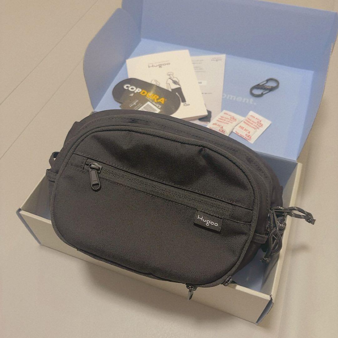 【新品タグ付き(外してます)］Hugoo ヒップシート ブラック