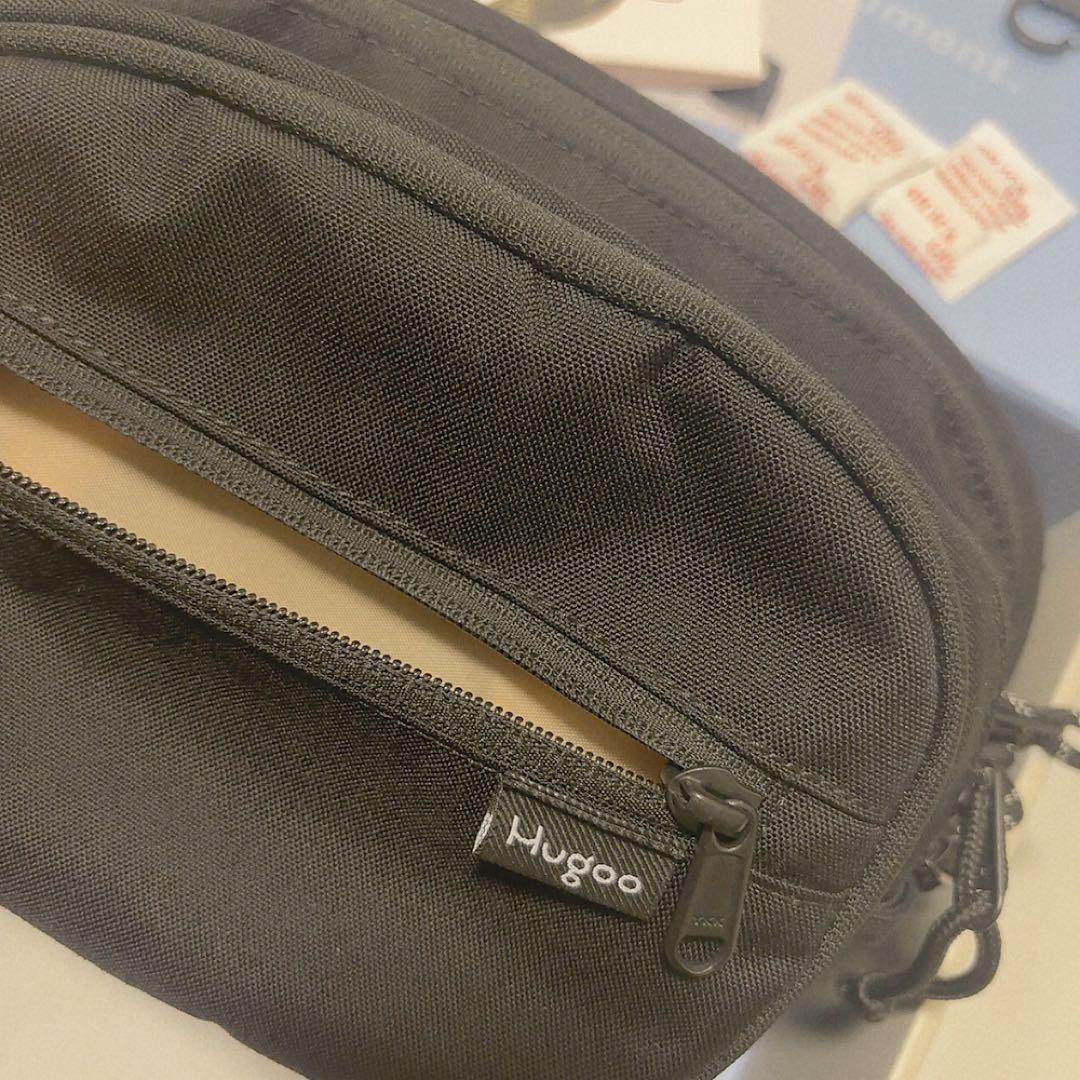 【新品タグ付き(外してます)］Hugoo ヒップシート ブラック