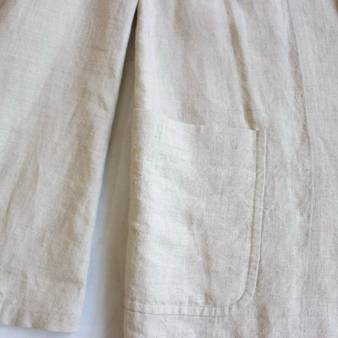 ARTS&SCIENCE テーラードジャケット スタンドカラー ヘンプ M