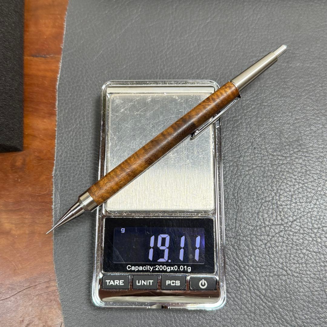 138ハワイアンコアPG-5用カスタム木軸　低重心Rタイプ　ステンレス