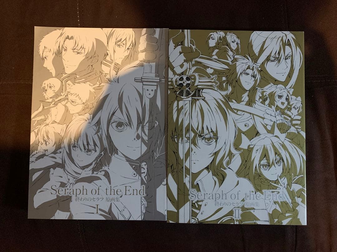 終わりのセラフ　原画集　1,2セット