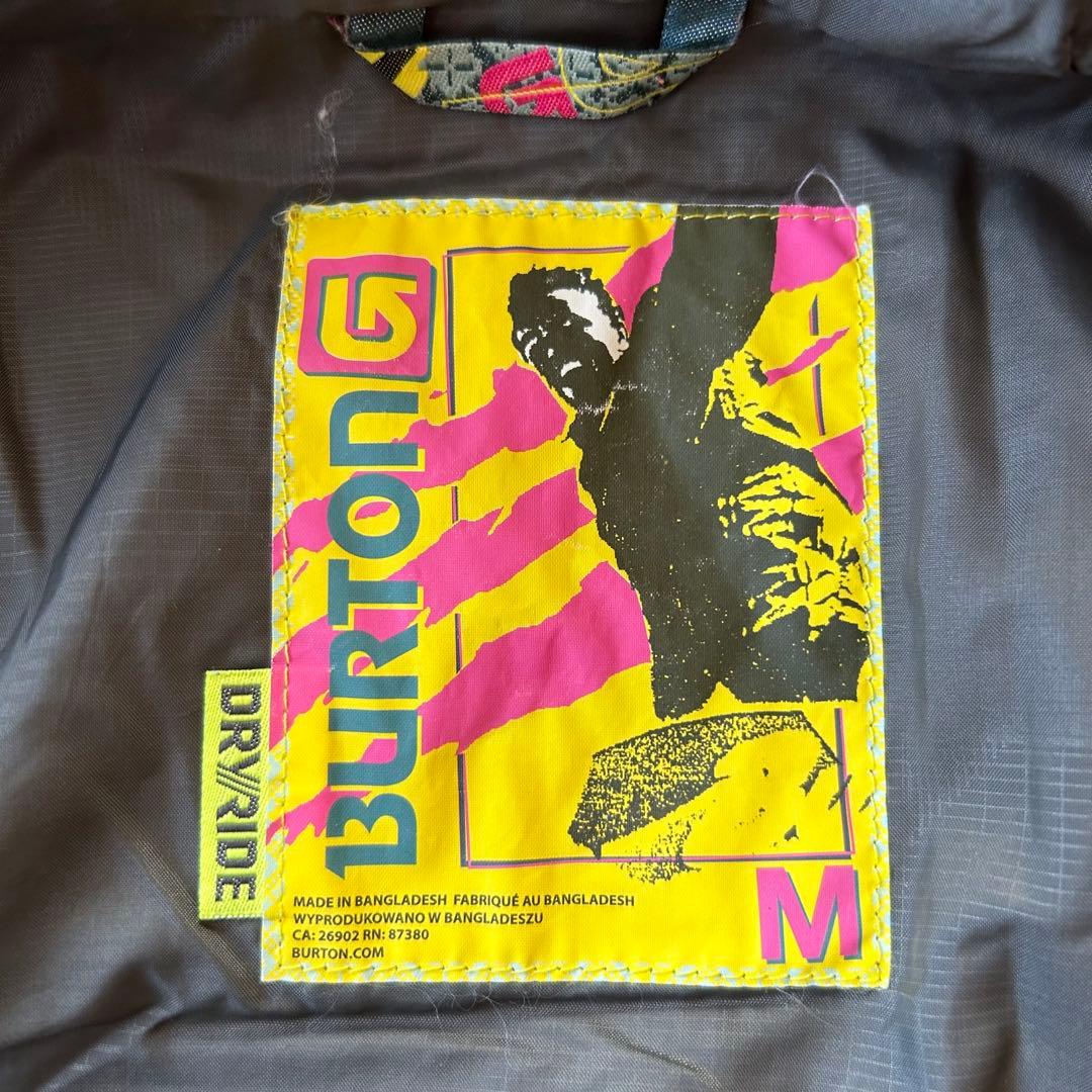 BURTON スノーボード ウェア 赤 レッド メンズ M バートン