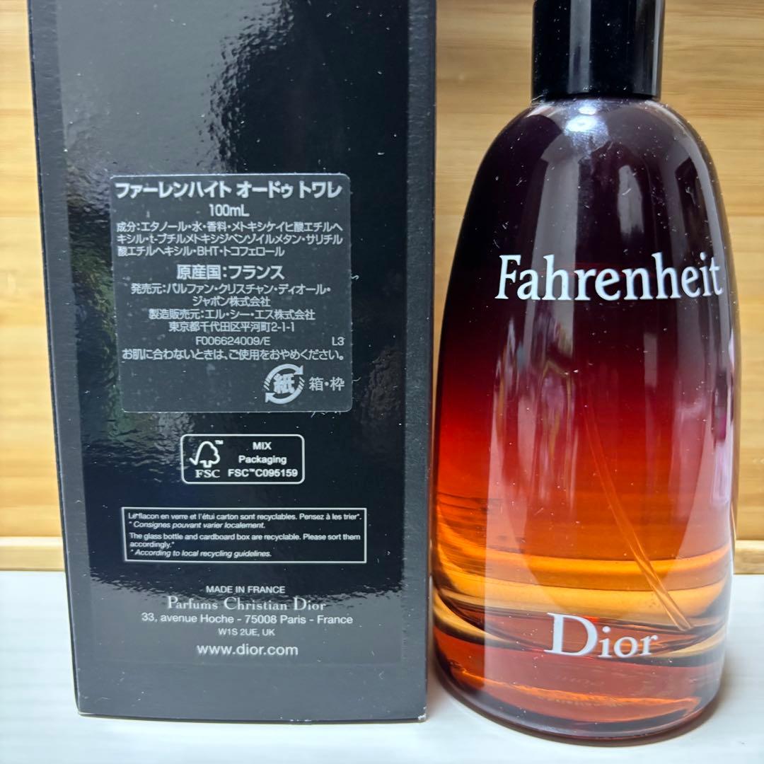 Dior Fahrenheit オードトワレ 100ml
