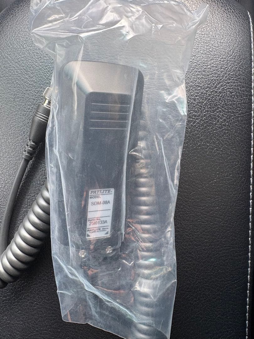 新品　パトライト　マイクSDM-08A