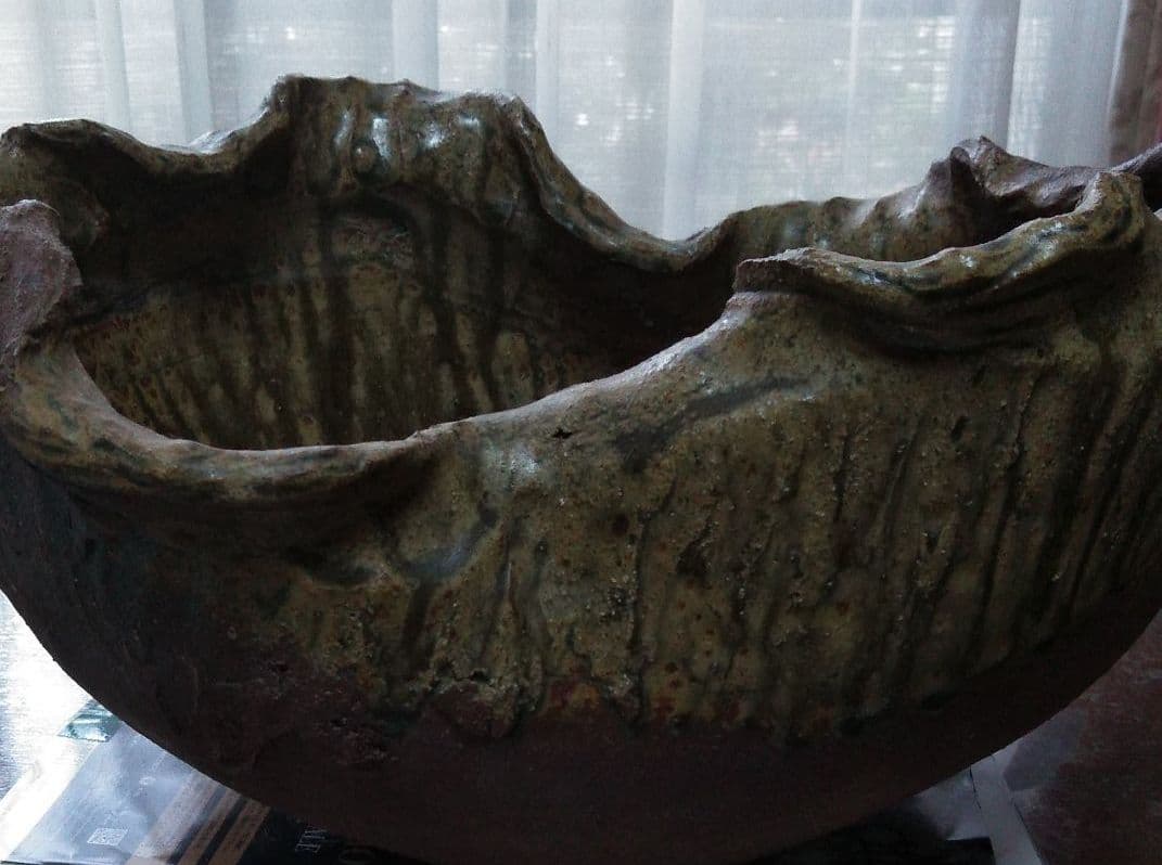 鉢　焼物　睡蓮鉢　金魚鉢