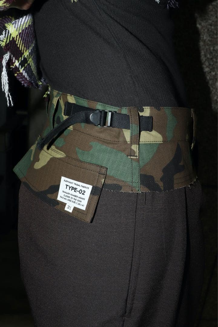 elephant TRIBAL fabrics カーゴ スラックス jieda