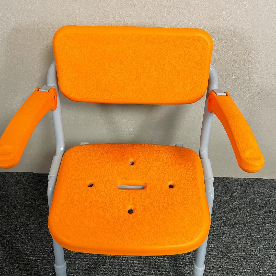 パナソニック　折りたたみ式 介護用風呂椅子 PN-L41831　オレンジ