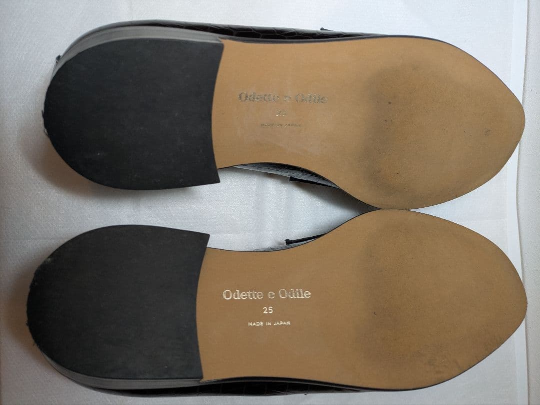 【美品】ODETTE É ODILEペニーローファーフラット25cm