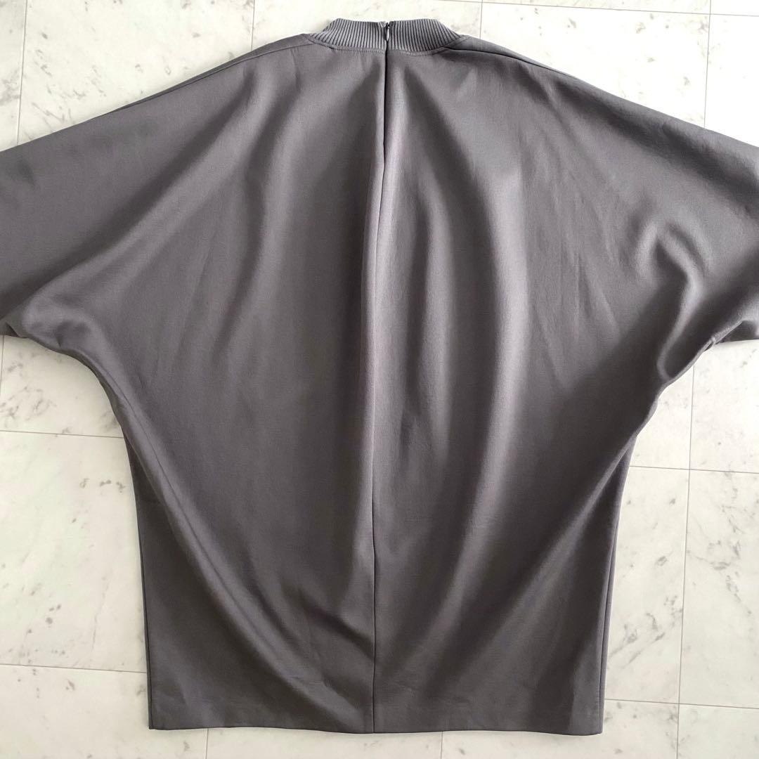 美品 アドーア ADORE コンフォートボンディングロングトップス ゆったり