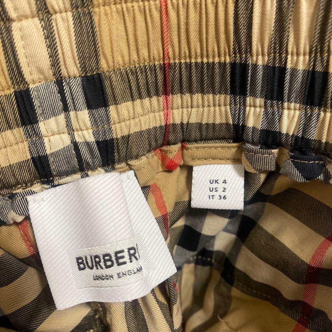BURBERRY ノバチェックイージーショーツ ハーフパンツ