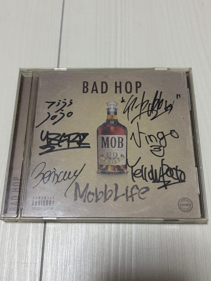 激レア！！BADHOP mobblife サイン入りCD
