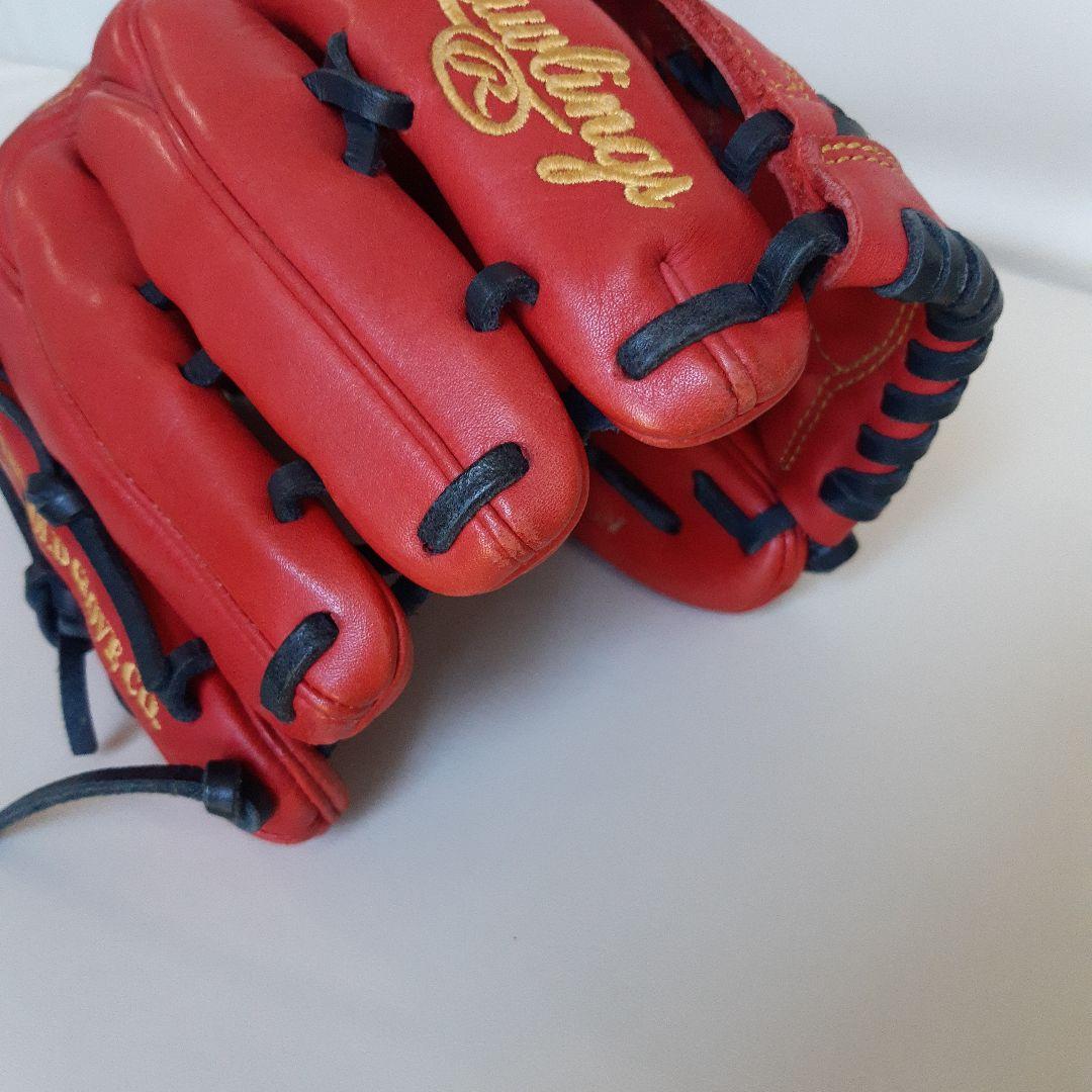 【やまさん】ローリングス　軟式野球　投手用グラブ　ピッチャーグローブ