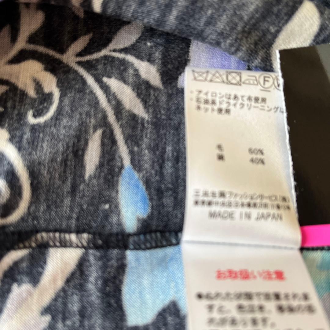 新品　未使用品　LEONARD レオナール　花柄 長袖ブラウス　サイズ40