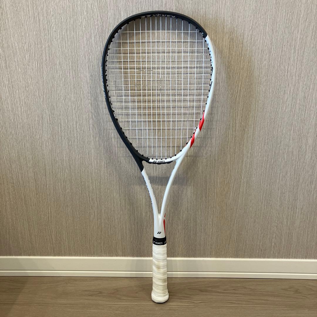 ヨネックス　ソフトテニスラケット　ボルトレイジ7V　ホワイト/グレー＜VR7V＞
