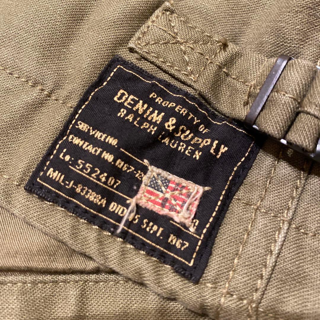 ラルフローレン デニム＆サプライ ミリタリージャケット