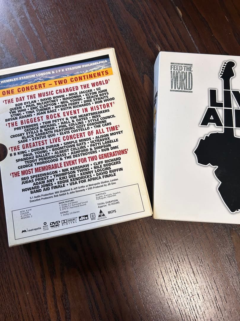 ライヴ・エイド〈4枚組〉