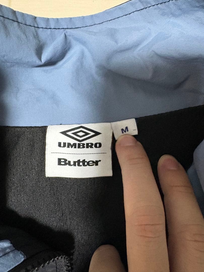 UMBRO×BUTTER Mサイズ ナイロンジャケット