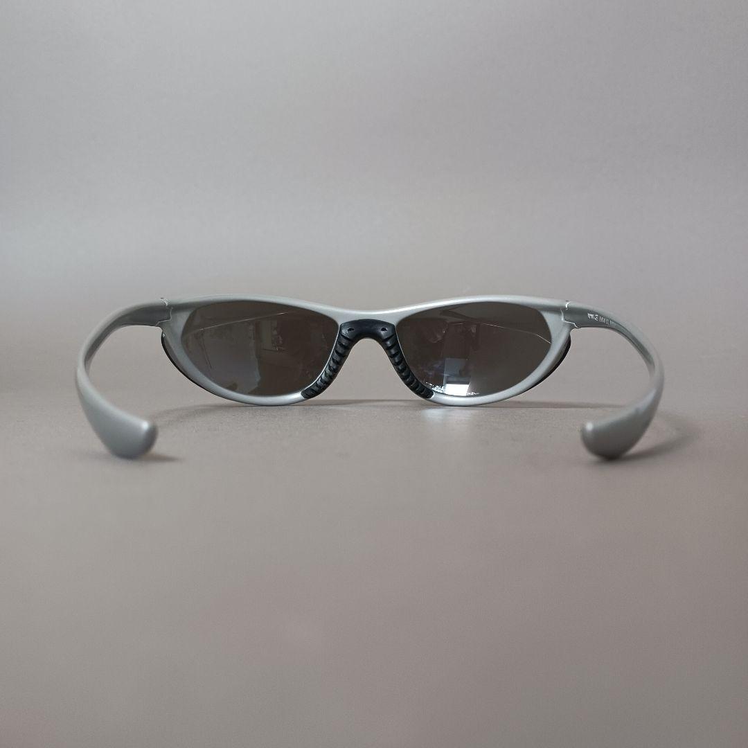 665/良品/NIKE ナイキ/スポーツサングラス/シルバー/FUSION6