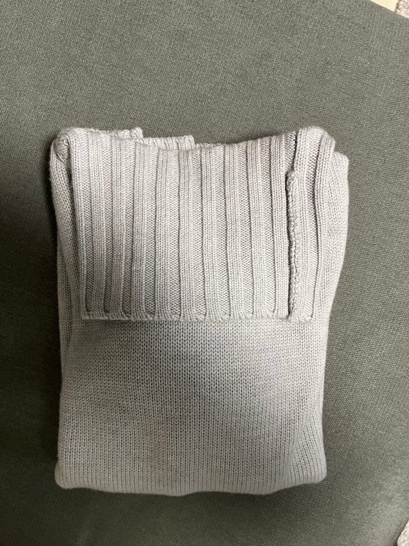 BAFY グレー タートルネックニット