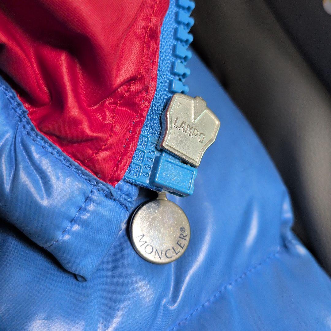 MONCLER エベレスト １ モンクレール ダウンジャケット ワッペン 青