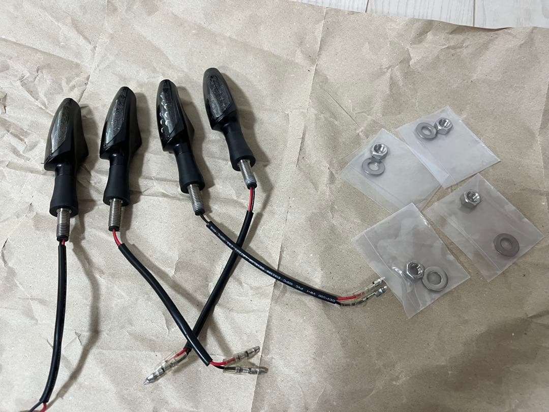 キジマ ウインカーランプ　スモーク　ブラック　TRL LED 4個セット