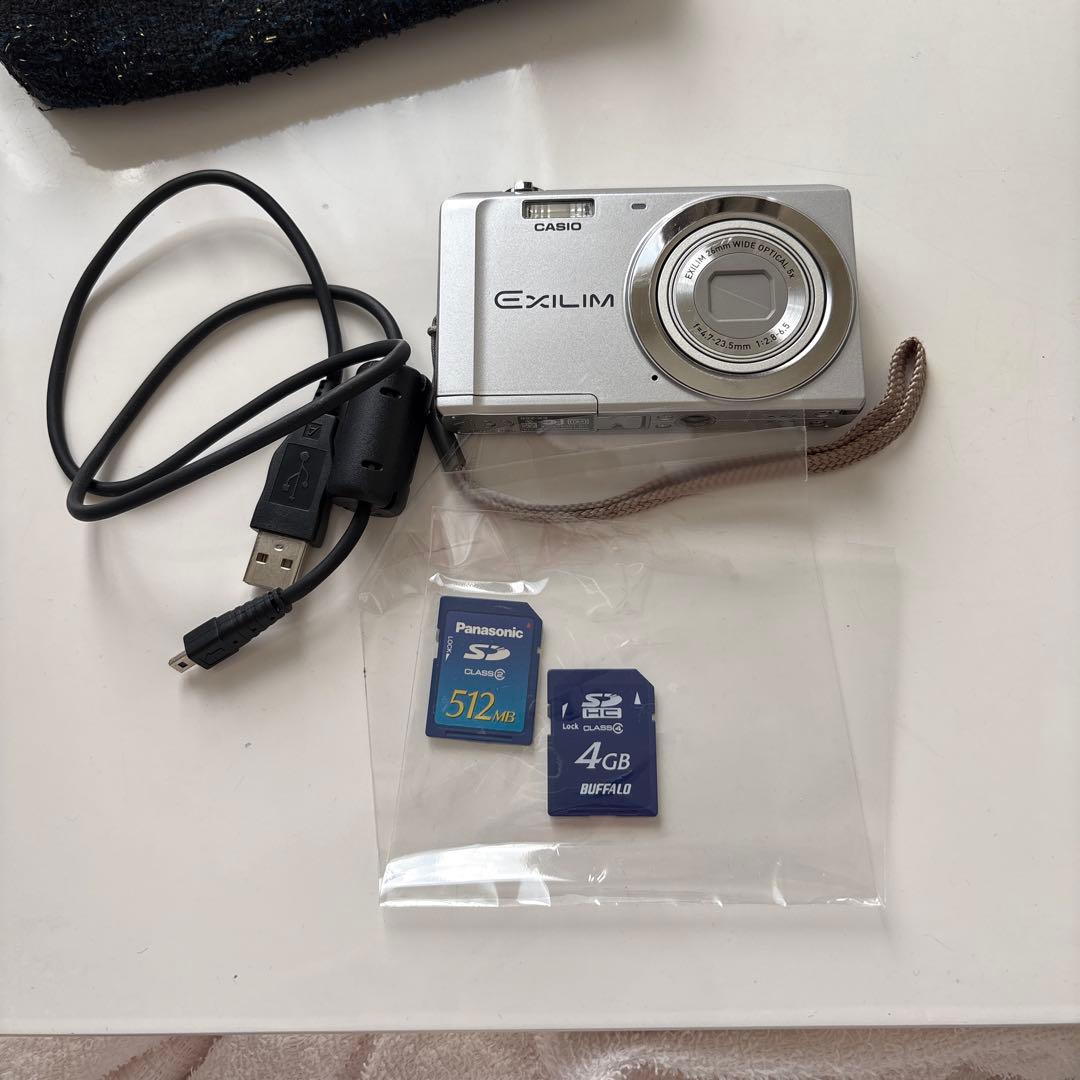 CASIO EXILIM EX-ZS5 シルバー コンパクトデジタルカメラ