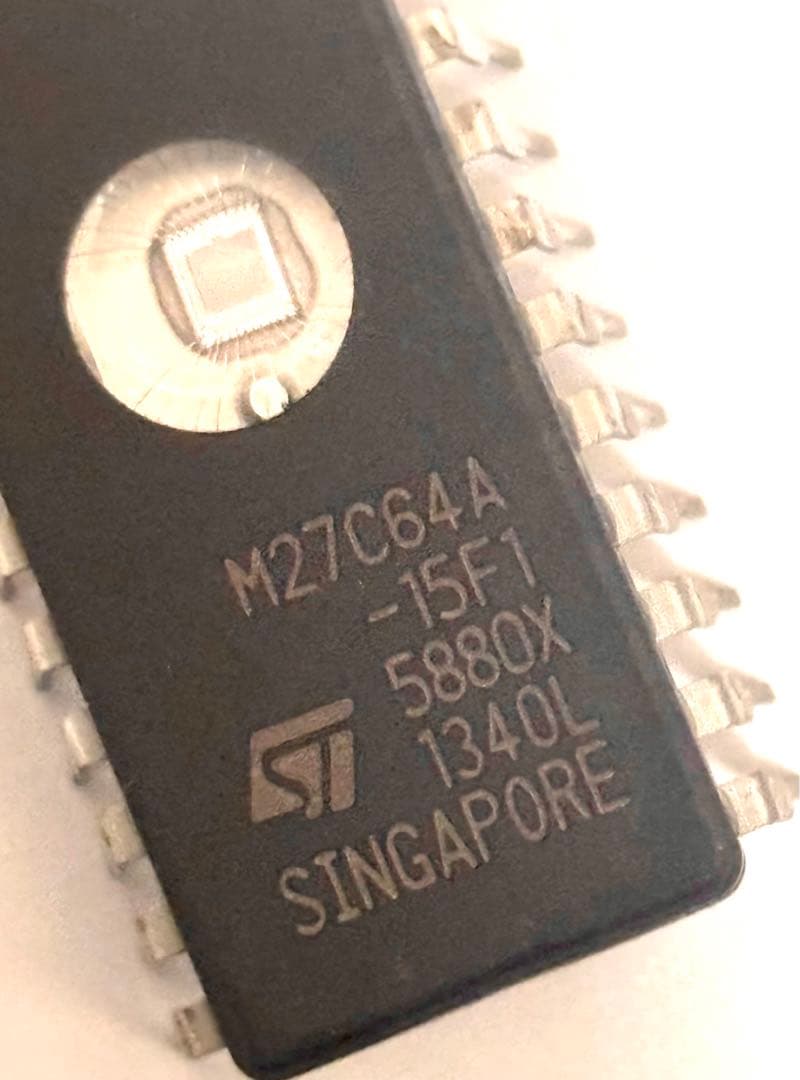 M27C64A-15F1 5880X 1340Lファミコン等　60オーバーセット