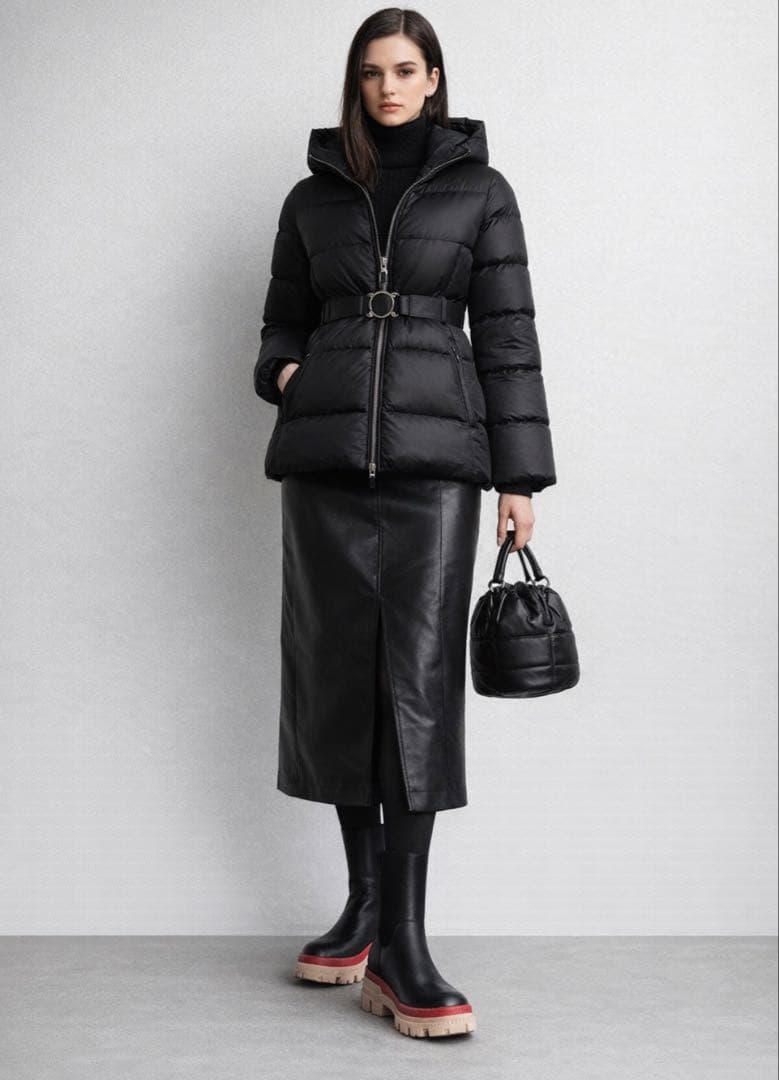 MONCLER NEUE CHELSEA HIGH ブーツ39 試着のみ