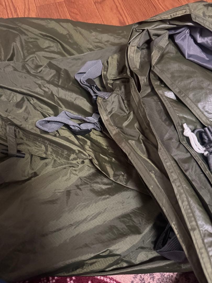 /BUNDOK/BDK-75/テント　タープ、2又ポール、シート、ポールセット