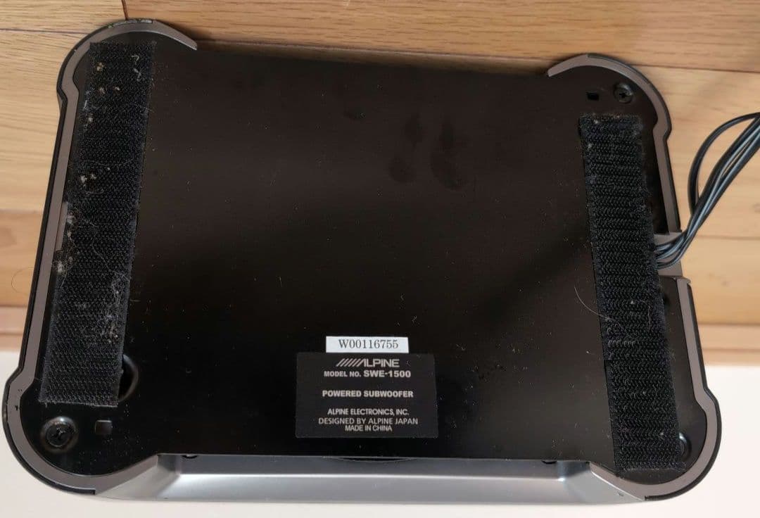 カーオーディオ ALPINE SWG-1500