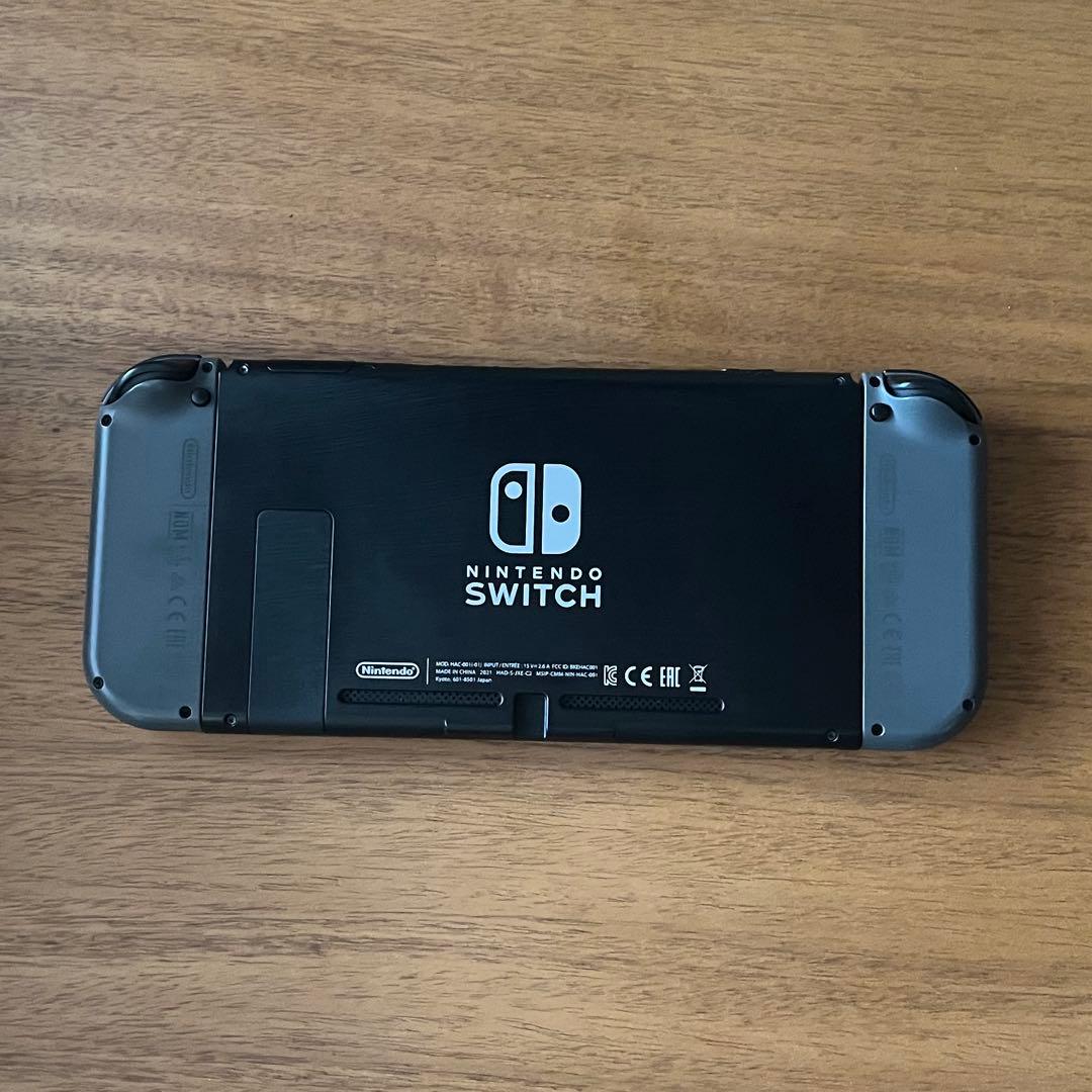任天堂ニンテンドースイッチ 完動品 バッテリー強化版 グレー 2021年製