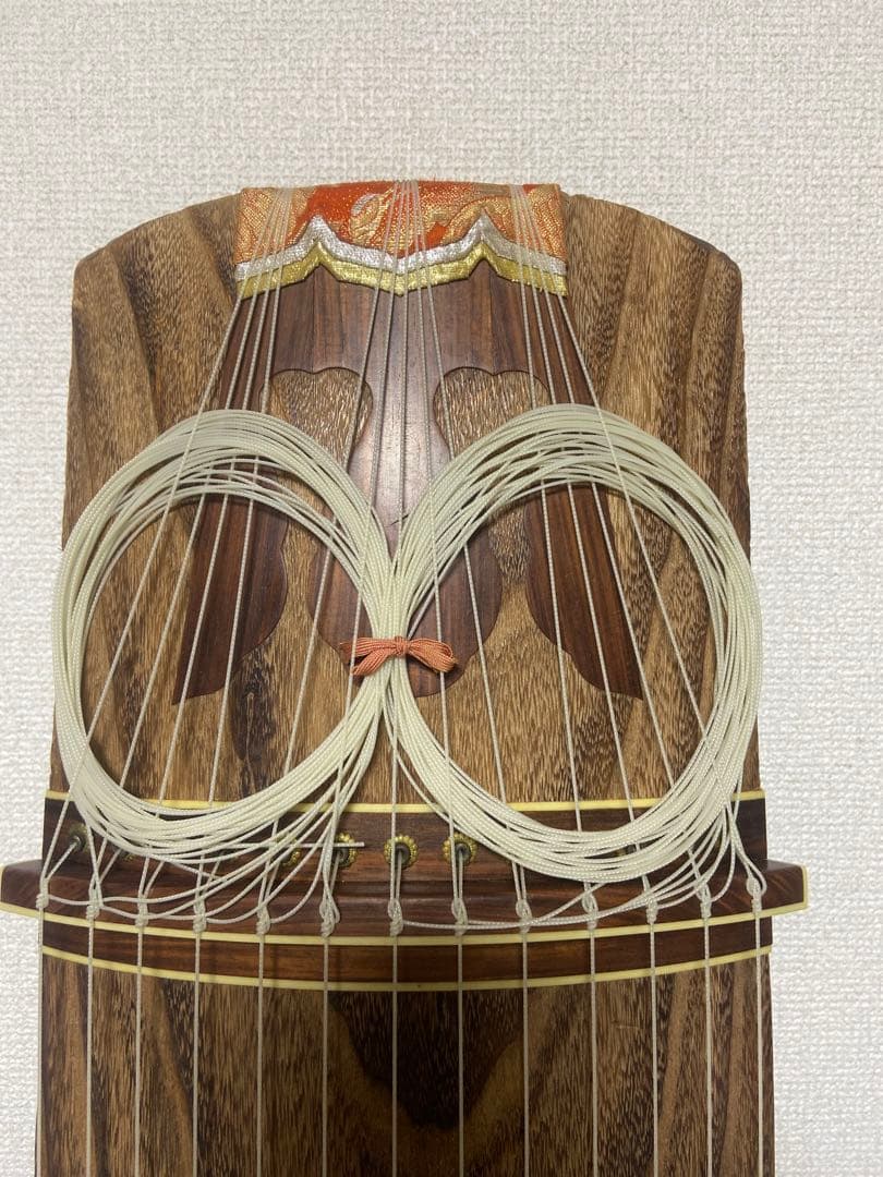 琴　13弦　琴柱付