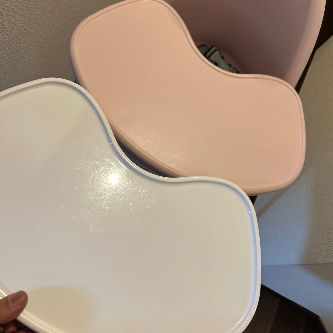 美品　激レアピンク　BABYBJÖRN 高椅子 ベビー