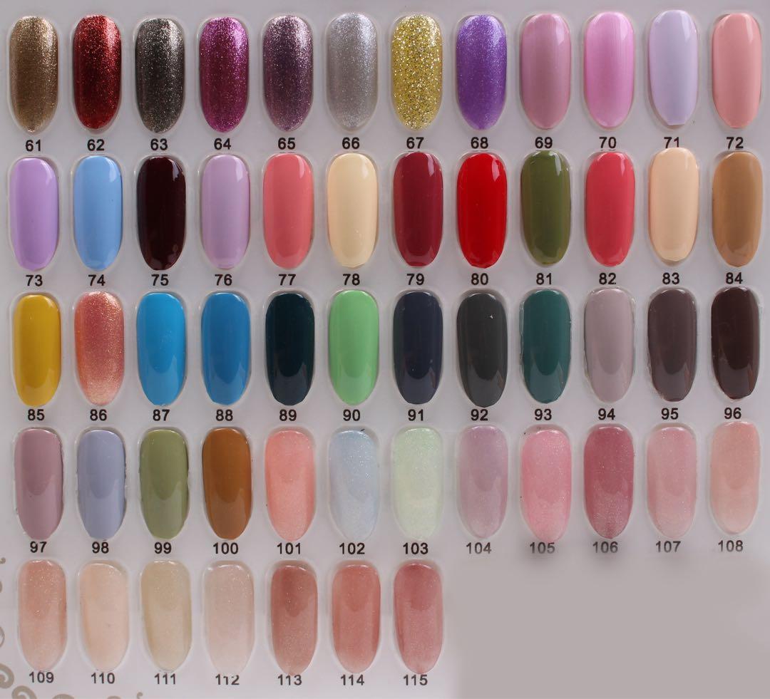 115色　カラージェル　コンプリート　ジェルネイル　ネイル