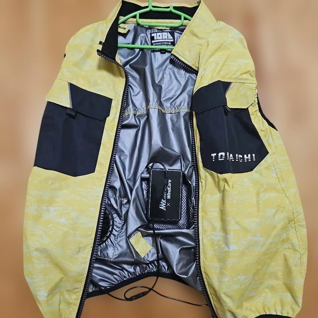 NEXT WORKERZ x WindCore 空調服 イエローファン2個付き