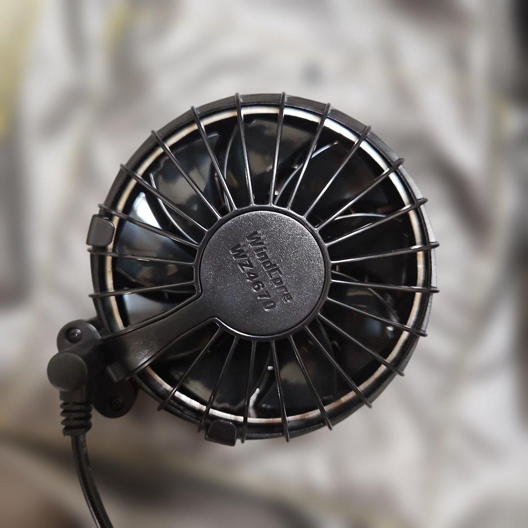 NEXT WORKERZ x WindCore 空調服 イエローファン2個付き