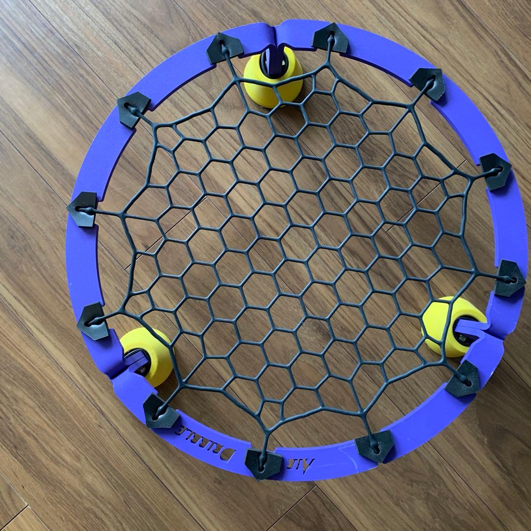 バスケットボール練習用ネット付き器具