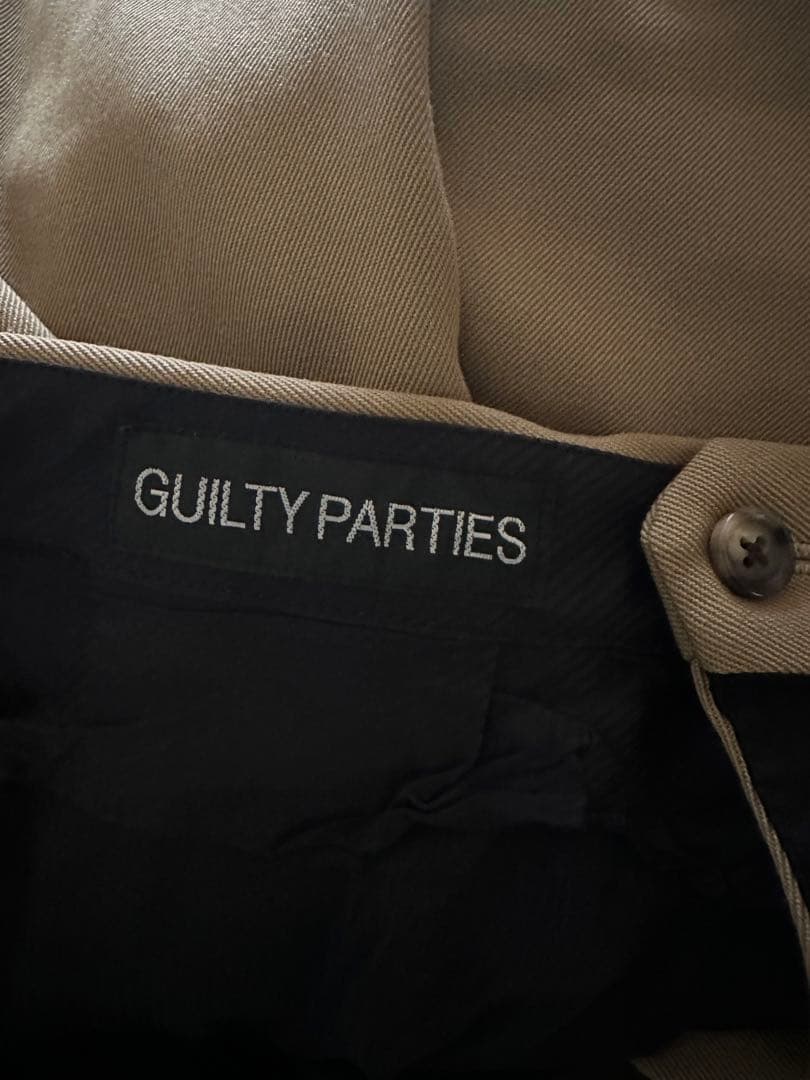 24AW WACKOMARIA ワコマリア スラックス プリーツトラウザー