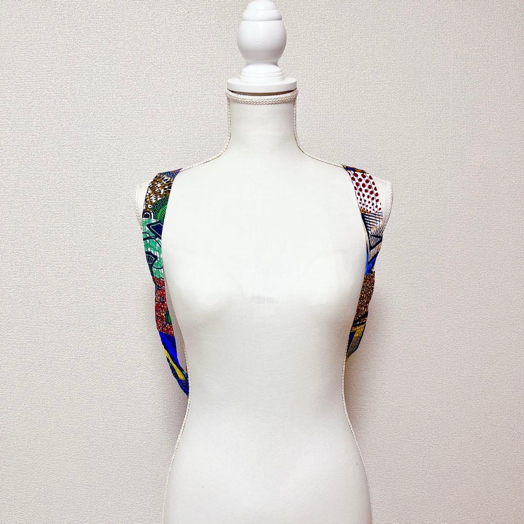 【78番】ハンドメイド　和柄　刺し子とパッチワークのリュック　男女兼用