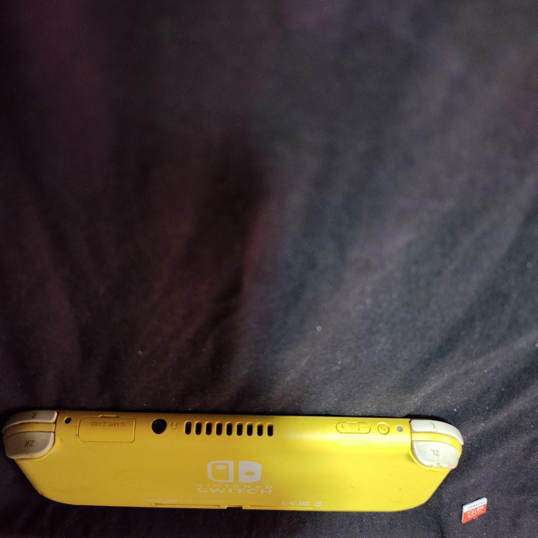 Nintendo Switch Lite イエロー　本体のみ　128GBカード付