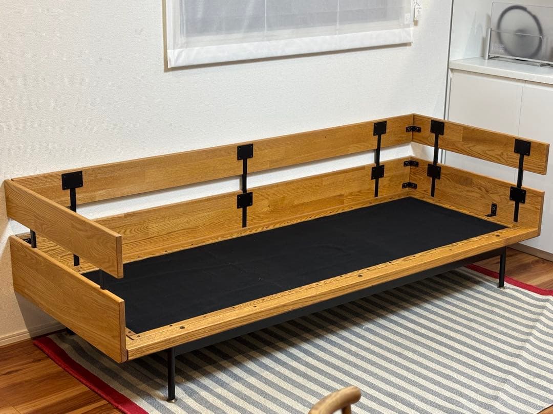 FOB STANDARD WIDE3P モモナチュラルソファ3人掛