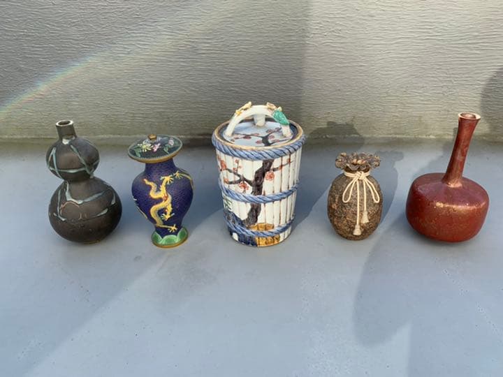 骨董品　花器　5点セット