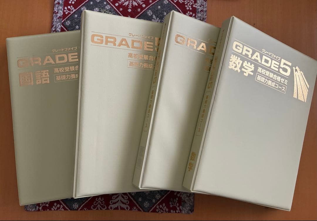 高校受験合格ゼミ　マイティナビ　グレード5 4教科　基礎力養成・実戦力完成コース