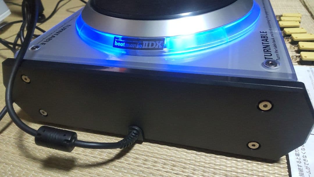 美品 ビートマニア プレミアムコントローラー 静音化 オムロンsw