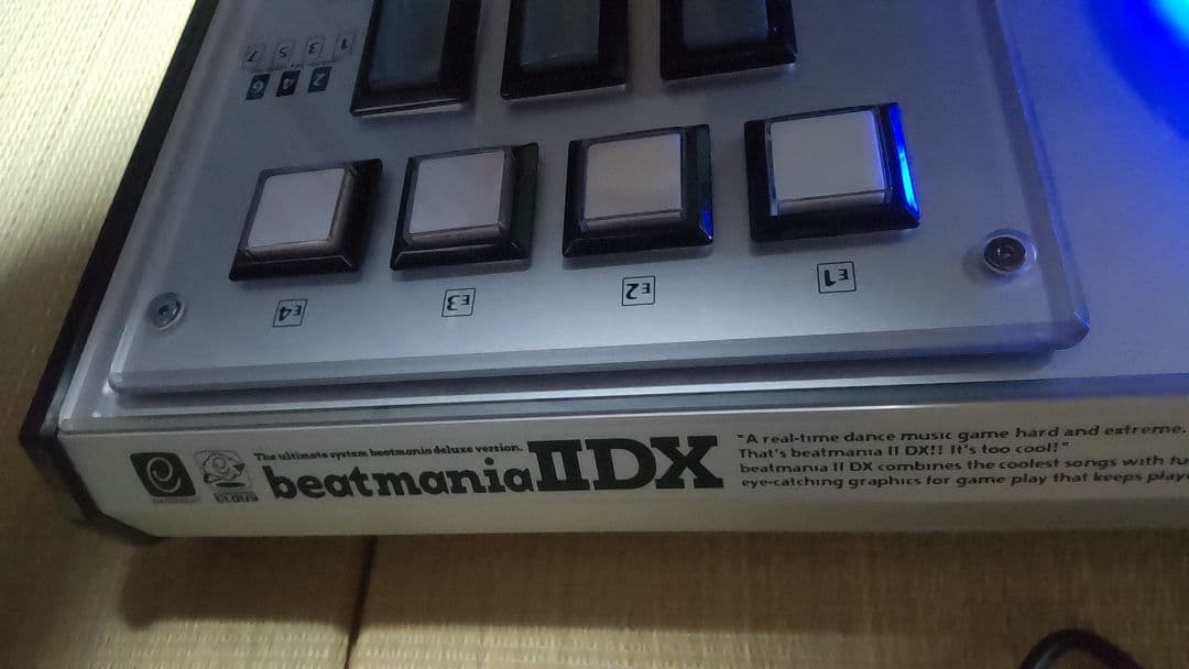 美品 ビートマニア プレミアムコントローラー 静音化 オムロンsw